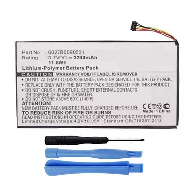 6027B0090501 NOOKCOLOR ENCORE Battery Nook Color Tablet BNTV250 BNTV250A BNRV200 • $14.95