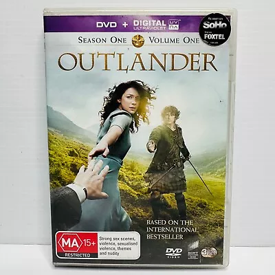 $5 • Buy Outlander Season 1 Volume 1 DVD 3 Disc Set Region 2 4 5 PAL Historical Drama TV