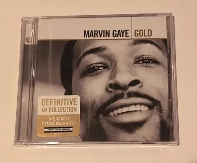 New 2 CD! Marvin Gaye -Gold ( 2005 Motown) 34 Hit Tracks Remastered Sealed • $9.99