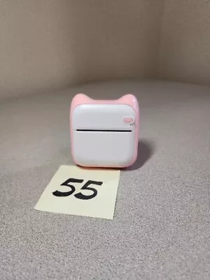 Pink Mini Pocket Thermal Printer Portable Wireless Bluetooth *no Charger • $10