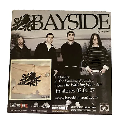 BAYSIDE - A DAY TO REMEMBER - THE SLEEPING - 2007 Victory Records Cd Sampler • $4.99