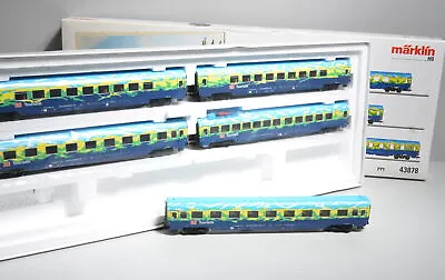 5-tlg. Märklin 43878 Passenger Car Set   Tourist Train   / Light / Mhi / • £345.41