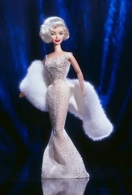 Marilyn Monroe JFK John F Kennedy Birthday Dress Bob Mackie Barbie Doll NEW • $223.39