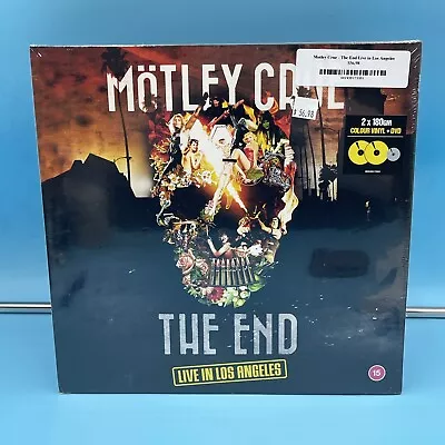 The End: Live In Los Angeles (2LP+DVD) By Motley Crue (Record 2020) • $44.99