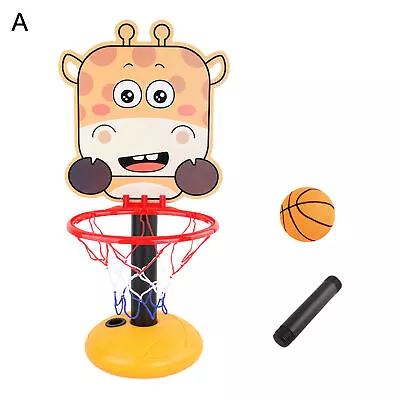 1 Set Basketball Toy Eye-catching Burr Free Children Mini Basketball Goal Stan A • $35.88