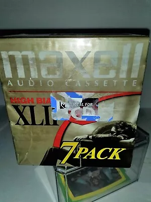 Maxwell 110 7 Pack High Bias Audio Cassette Sealed • $32.50