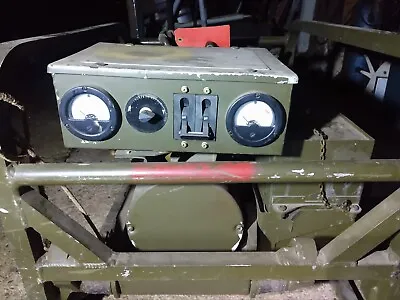 GENERATOR MILITARY MEP 025A 1.5 KW  2 Cylinder Mint 28V Runs Great 1968 Perfect • $450