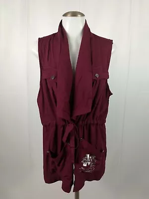 GameDay Womens Coat Jacket Blazer SZ Medium Sleeveless Mississippi State B17/249 • $40