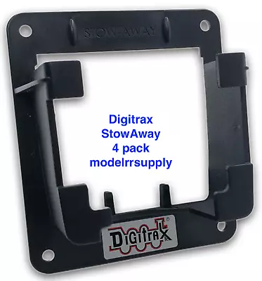 Digitrax StowAway Throttle Holder FOUR PK - Holds DT602 UT6 And Legacy Throttle • $39.95