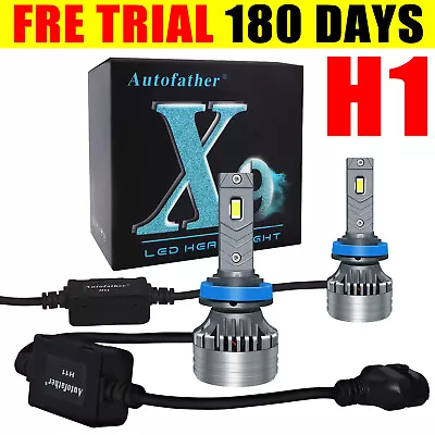 H1 LED Headlight Bulbs High Low Beam Fog Light 3000W Super Bright 6500K White • $18.02