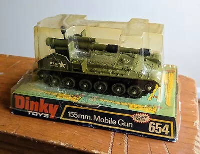 Vintage Dinky 155mm. Mobile Gun # 654...Stunning ! • $29.99