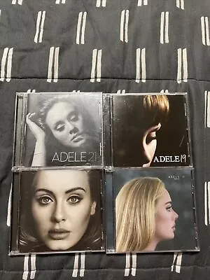 Adele Album CDs X4 VGC: 192125&30 See Desc • $45