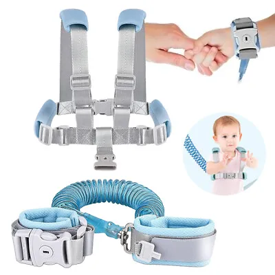 Baby Anti Lost Safety Harness Kids Toddler Leash Belt Strap Walking Rope Reins~ • £10.95