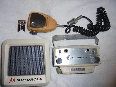 Servicar Police Radio Vintage Harley 45 Flh Servi Adam 12 Motorola Motrac Mocom • $350