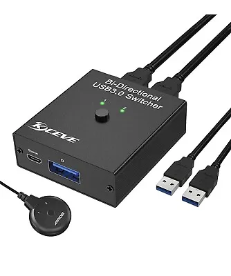 USB 3.0 Switch Selector Bi-Directional USB Switch 2 In 1 Out / 1 In 2 Out MLEE • $16.99