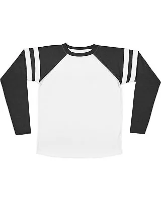 LAT Men's Gameday Mash-Up Long Sleeve Fine Jersey T-Shirt - 6934 • $12.14