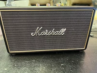 Marshall Stockwell Bluetooth Speaker - Black-BLUETOOTH NON FUNCTIONAL • $90.53