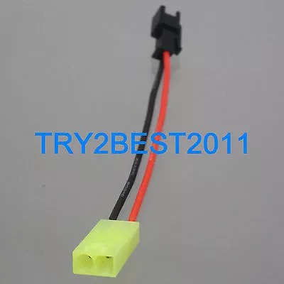 Mini Tamiya Female To SM Female Connector Adapter With 10CM (4 Inches) 20awg • $1.99