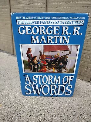 A Storm Of Swords 2000 BCE HC/DJ George R.R. Martin Fst Ship • $26.75