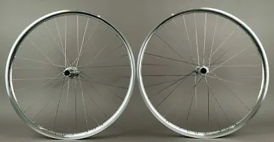 H Plus Son Archetype Silver Miche Hubs Road Bike Wheelset Shimano HG • $499