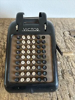 Vintage Victor Adding Machine For Display Repair Or Parts Mid Century Decor • $21.97