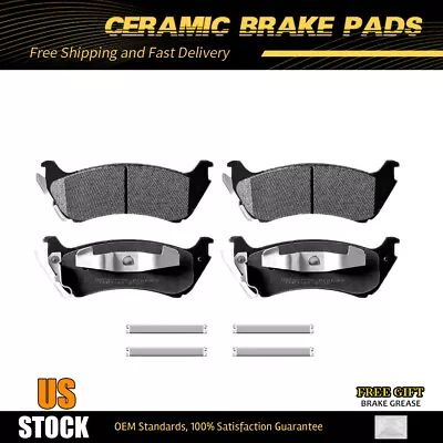 Rear Ceramic Brake Pads For Mercedes-Benz ML320 ML350 ML430 W/ Hardware • $30.51