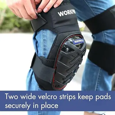 WORKPRO Gel Knee Pads With Anti-Slip Straps Professional Knee Pads For Work USA • $30.99