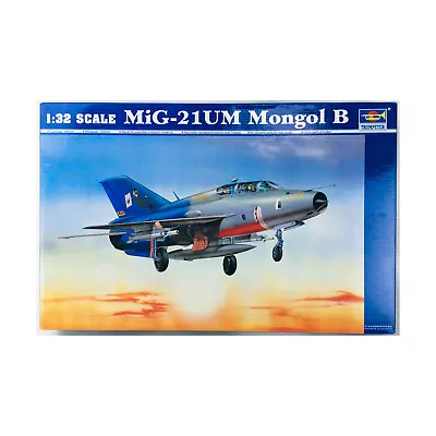 Trumpeter Models Military Aircraft 1/32 MiG-21UM Mongol B VG+ • $62
