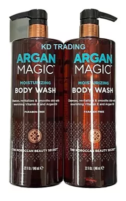  ARGAN MAGIC™ Nutrient-Rich Argan Oil MOISTURIZING Smoothing BODY WASH • $22.99