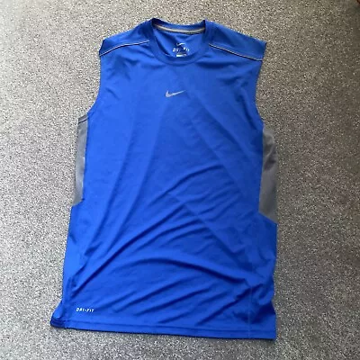 Mens Nike Dri-Fit Sleeveless Workout Shirt Medium • $9.99