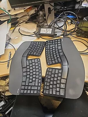 2 X Microsoft 1559 Sculpt Ergonomic Wireless  Keyboard. 100% Untested.  • £37.99