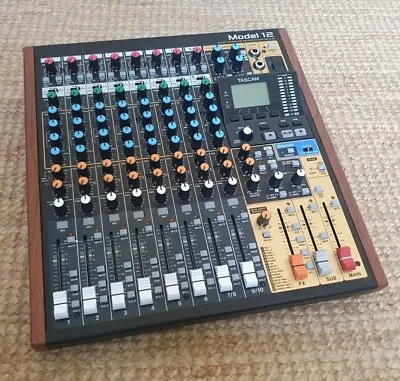 TASCAM Model 12 Analogue Mixer Recorder And Audio Interface • £500