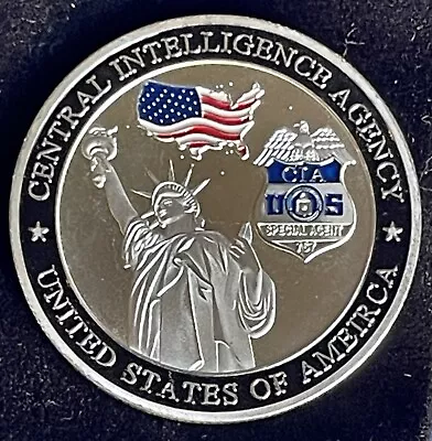 CIA Silent Warriors Alloy Medallion. Ideal Keepsake. Brand New/Free Postage • $20