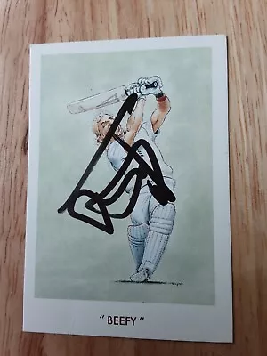 £7.99 • Buy Ian Botham - 1991 CPS Cricketers Signed Trading Card Limited Edition 