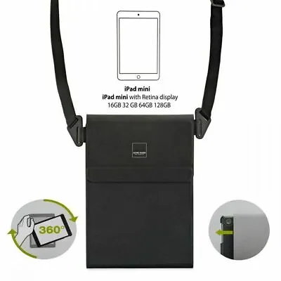 £7.99 • Buy Apple IPad MINI ERGO BOOK SLING Messenger Carry Bag Case Stand + Shoulder Strap.