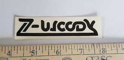 VTG 70's Z-FLEX Z-WOODY DOGTOWN Z BOYS ROLLER TRUCKS NOS SKATEBOARD DECK STICKER • $10.50