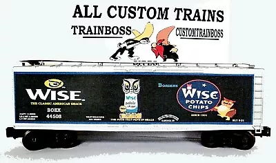 Lionel O Scale (3rail)custom Lettered Wise Potato Chips Collectible Reefer Lot B • $99.99