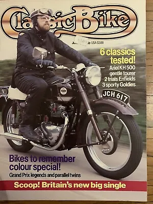 Vintage Classic Bike Mag 82 Ariel KH500 Royal Enfield Imperial Velocette Valiant • $8.95