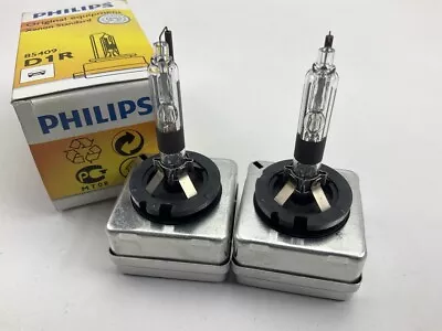 (2) Philips 85409C1 HID Xenon Headlamp Headlight Lamp Light Bulb D1R C1 • $54.99