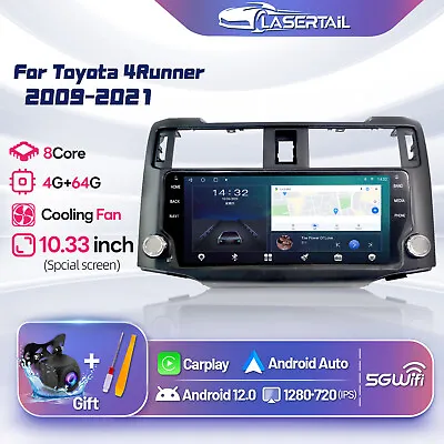 Car Radio For Toyota 4Runner 2009-2021 Stereo Replace Head Unit 10.33 In 8 Core • $376.45