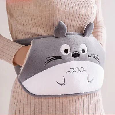 Winter Hot Water Bottle Warm Plush Pouch Waist Belt Universal Warm Bag Cover UK • £5.89