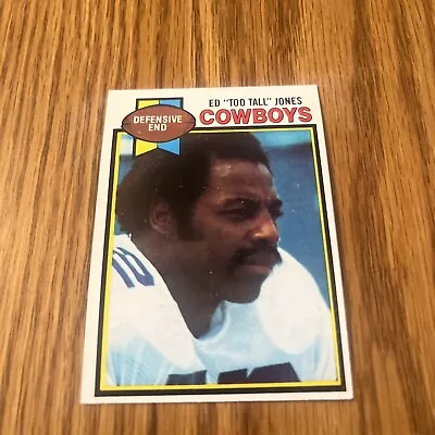 1979 Topps Ed Too Tall Jones Dallas Cowboys 24 Ex Free Shipping  • $1.83