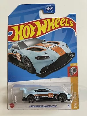 2023 Hot Wheels Aston Martin Vantage GTE Gulf Blue • $8