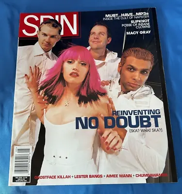 Spin Magazine May 2000 No Doubt Gwen Stefani Cover No Label Newsstand • $12.50