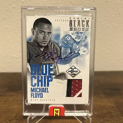 2013 Panini Black Box Michael Floyd Limited Relic Auto 1/1 HS • $75