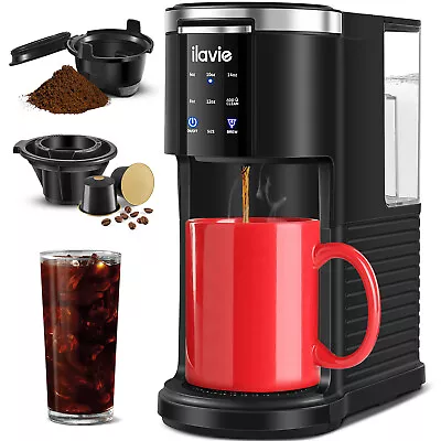 Single Serve K-Cup Pod Coffee Maker 6 To 14 Oz Coffee Brewer W/ 40oz Water Tank • $66.42