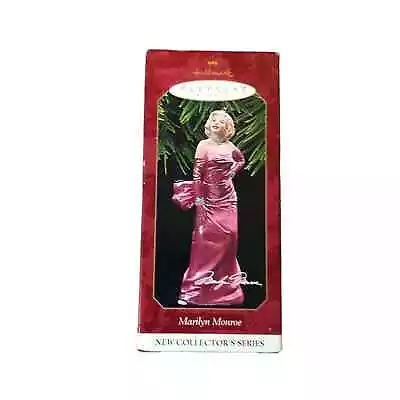 1997 Hallmark Keepsake Christmas Ornament Marilyn Monroe Pink Glamorous Gown NIB • $14