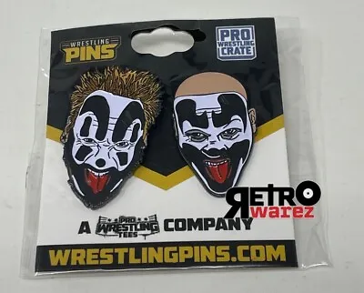 Insane Clown Posse - Pro Wrestling Crate Hatpins ICP Violent J Shaggy 2 Dope Jcw • $26.69