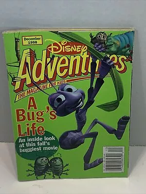 Disney Adventures December 1998 A Bug S Life Magazine Digest • $7.08