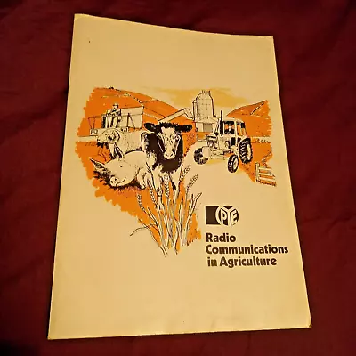 VINTAGE 1960s PYE RADIO COMMUNICATIONS IN AGRICULTURE EMPTY FOLDER • $28.92